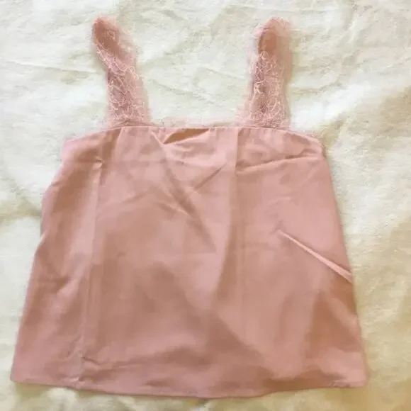 Love Bonito Pink Amara Lace Trim Camisole - Picture 4 of 15